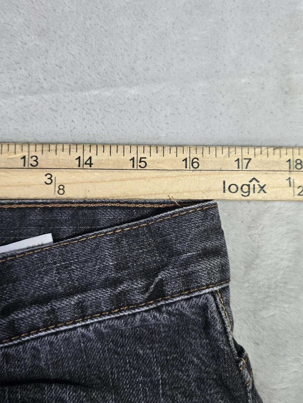 Levi's 559 Relaxed Straight Fit Jeans Men's 32x32 Black Wash Distressed Fade